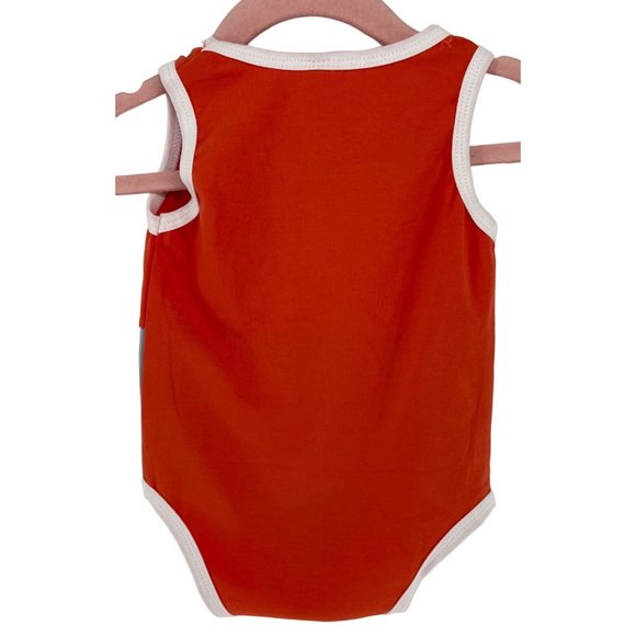 NWOT Newborn Baby's Orange/Yellow/Blue/Red/Brown Onesie - Picture 2 of 4